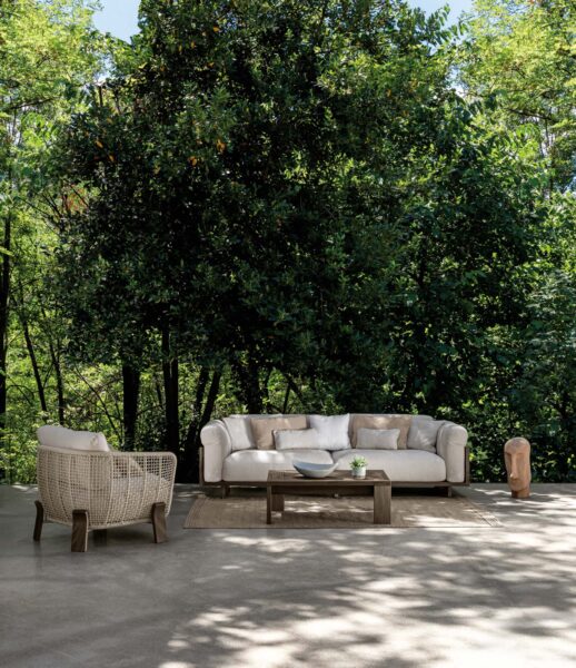 Sofa Dây Đan Ngoài Trời Thời Thượng 2025 – Bền Bỉ Với Thời Gian, Thư Giãn Với Thiên Nhiên