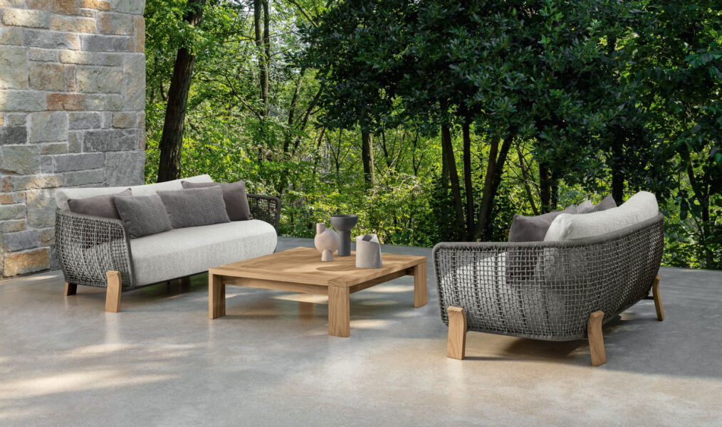 Sofa Dây Đan Ngoài Trời Thời Thượng 2025 – Bền Bỉ Với Thời Gian, Thư Giãn Với Thiên Nhiên