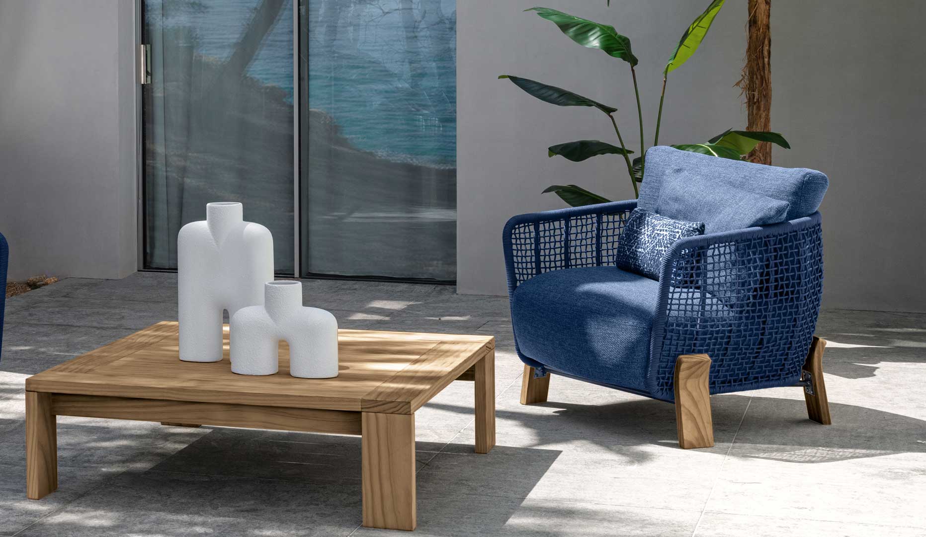 Sofa Dây Đan Ngoài Trời Thời Thượng 2025 – Bền Bỉ Với Thời Gian, Thư Giãn Với Thiên Nhiên