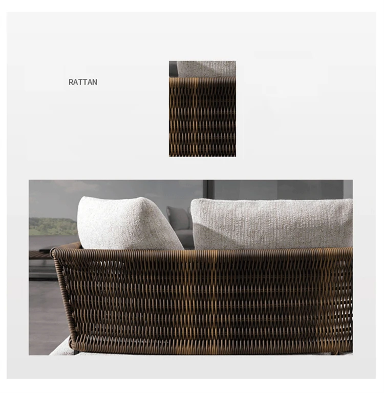 Bộ Sofa Ngoài Trời Cao Cấp – Giải Pháp Hoàn Hảo Cho Sân Vườn Sang Trọng - Hình ảnh 7