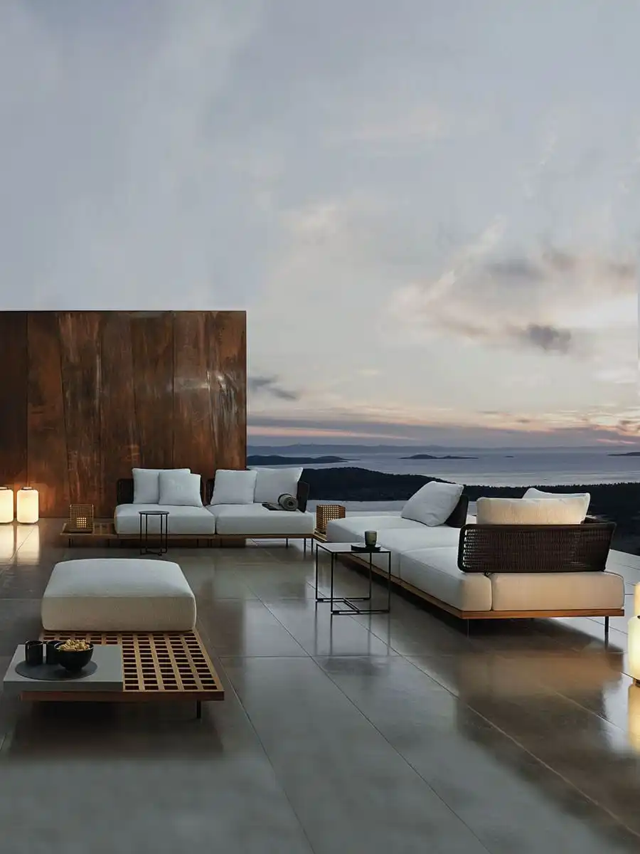 Bộ Sofa Ngoài Trời Cao Cấp – Giải Pháp Hoàn Hảo Cho Sân Vườn Sang Trọng - Hình ảnh 2