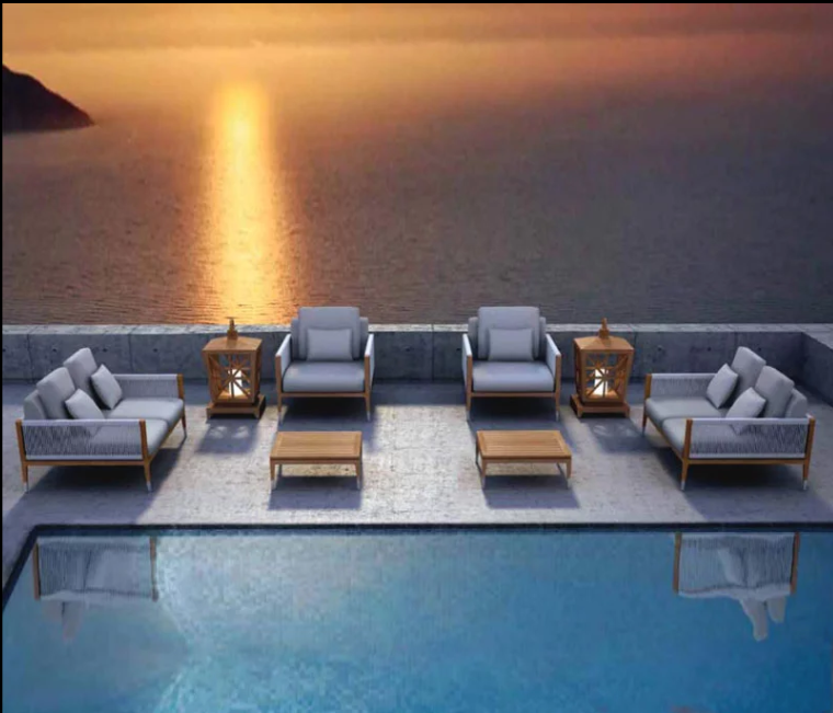 Bộ Sofa Dây Rope Ngoài Trời - Thư Giãn Trọn Vẹn, Nâng Tầm Cuộc Sống - Hình ảnh 3